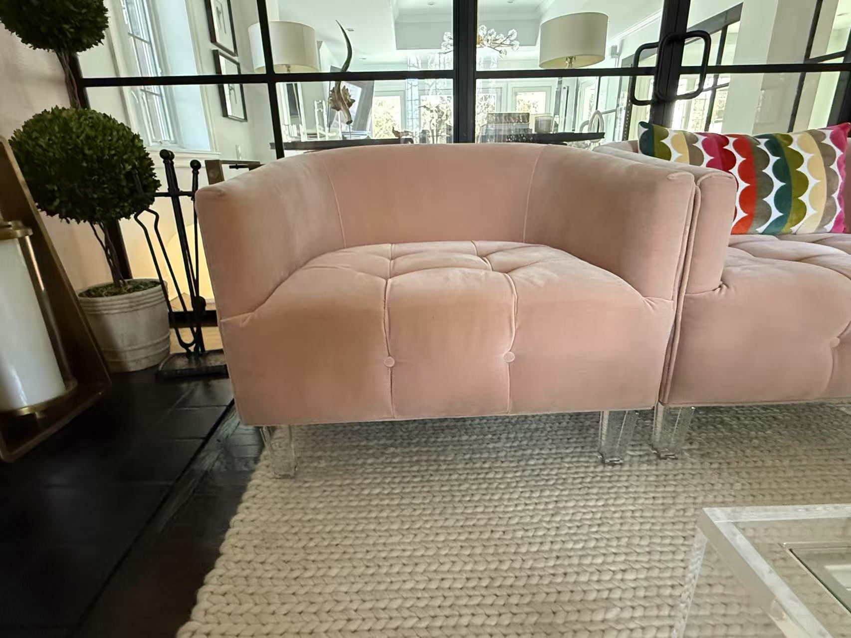 Kalar Arm Chair Pink