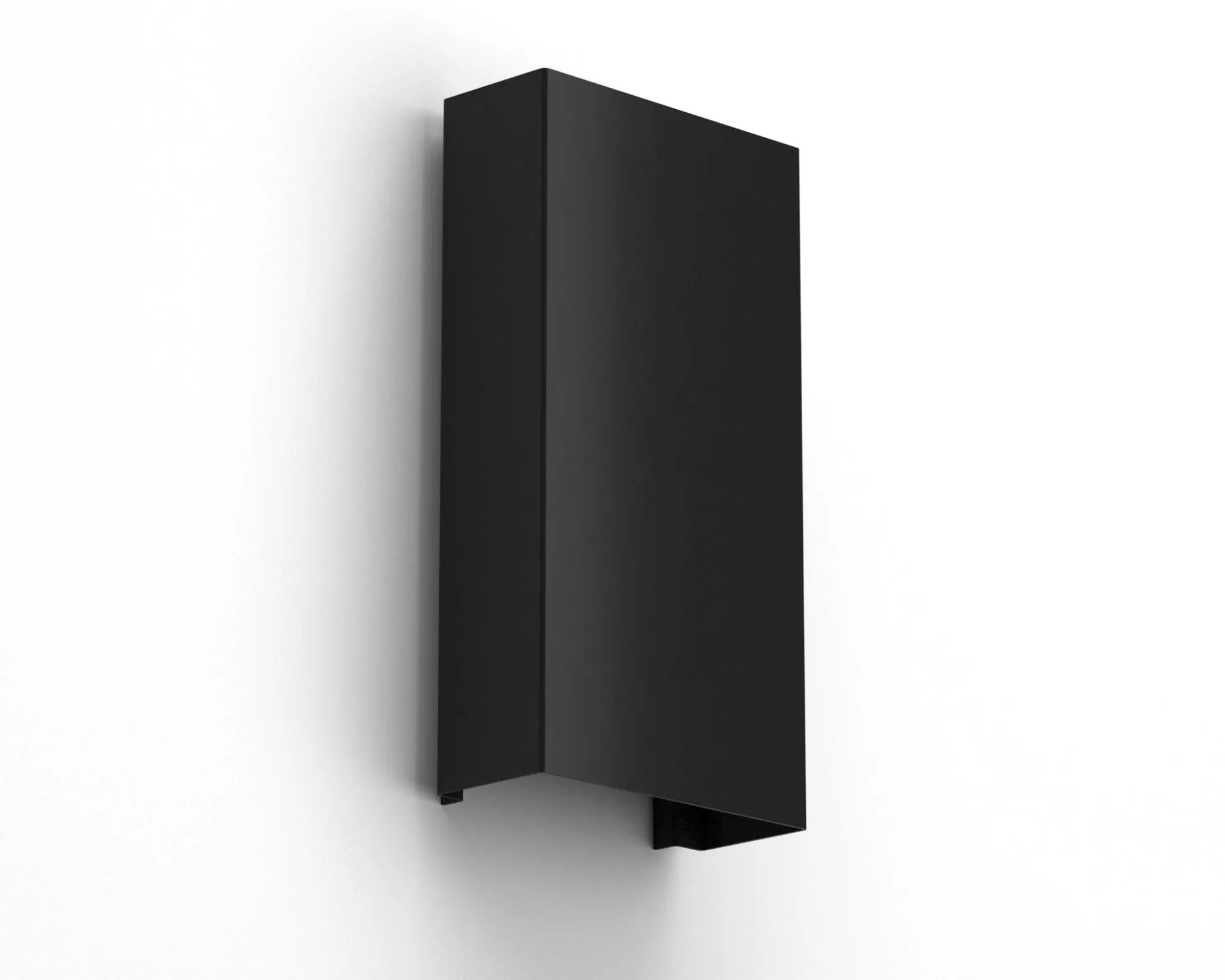 Squared Black Sconce for Outdoor