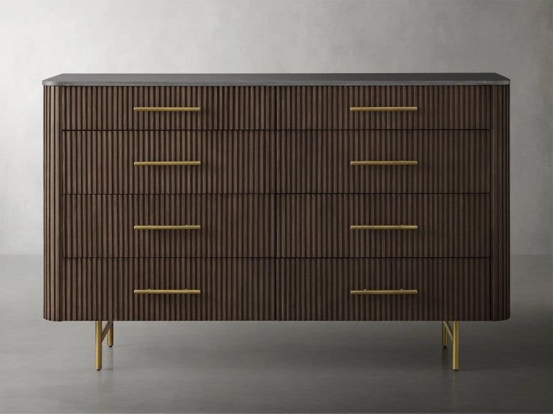 Chateau Eight Drawer Dresser