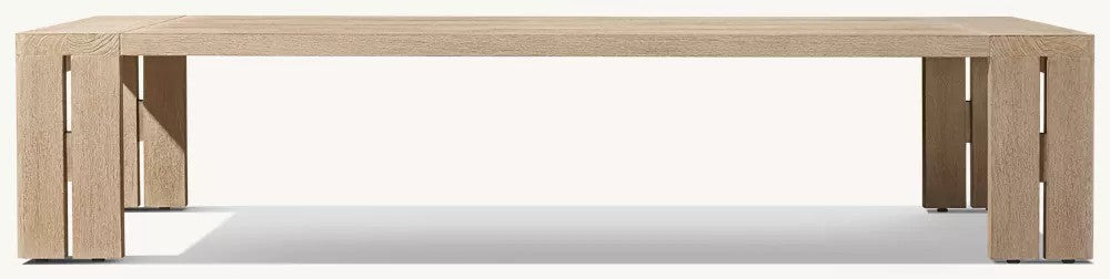 Mater Teak Rectangular Coffee Table