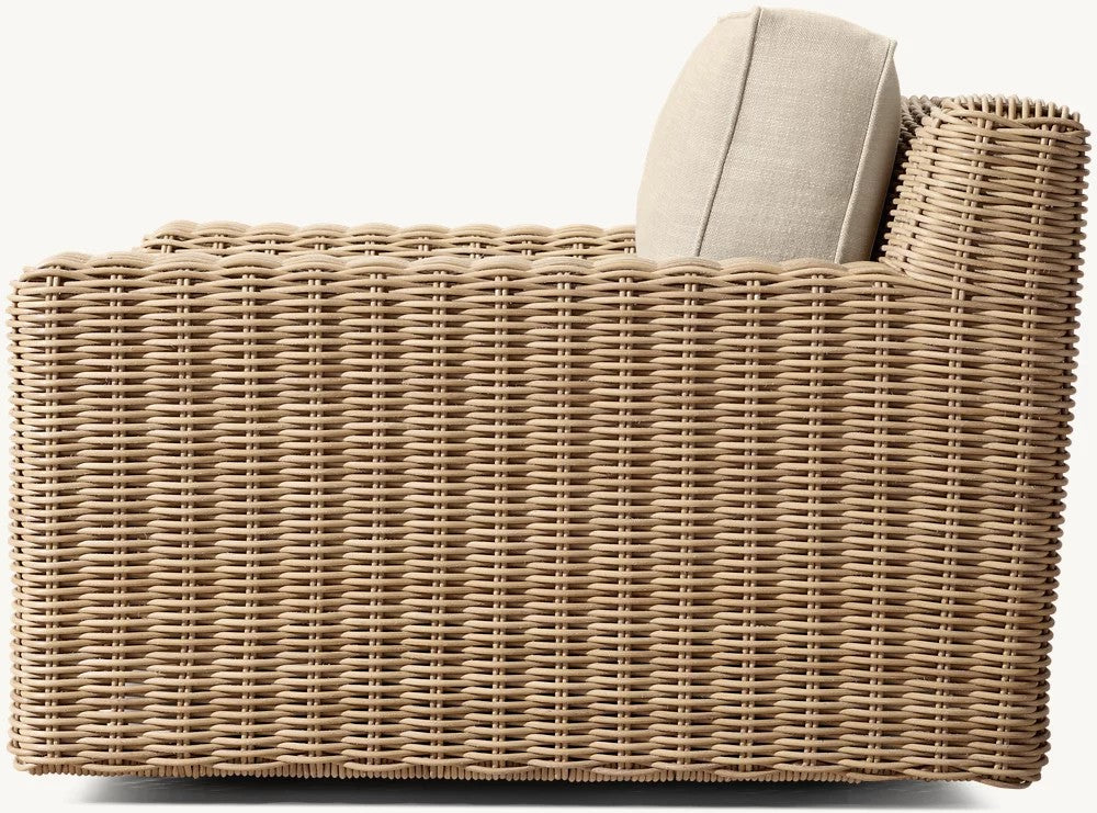 Riviera Track Arm Swivel Chair