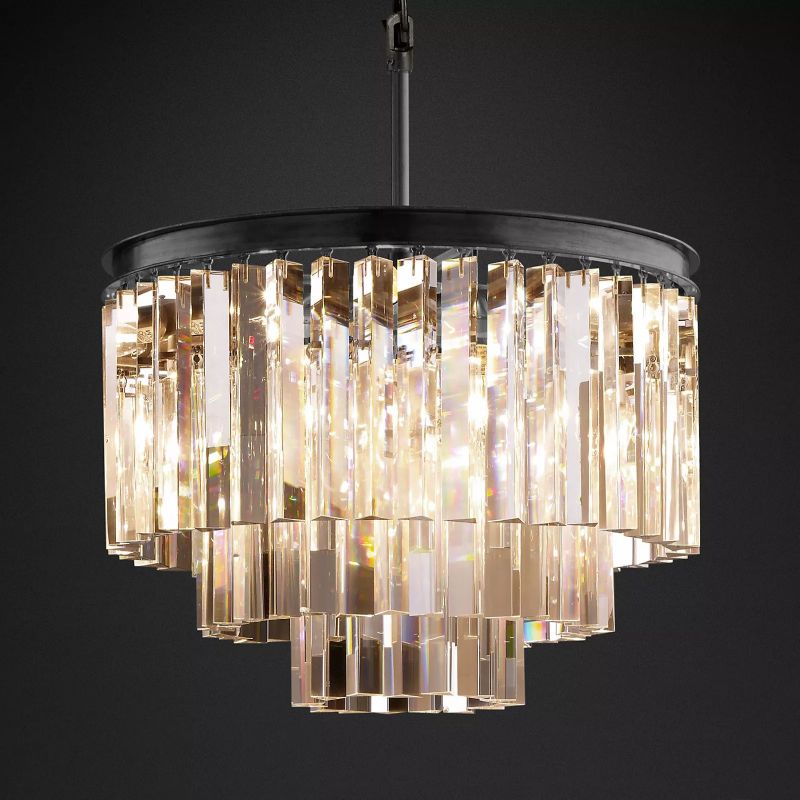 1920S Odeon Round Chandelier 20