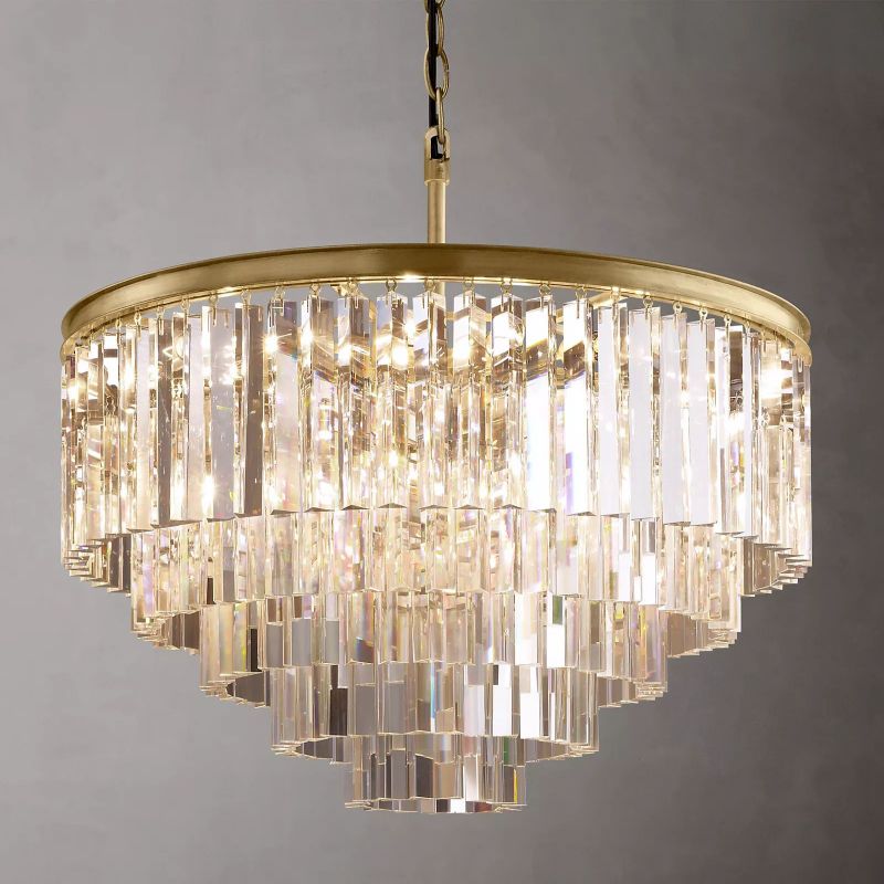 1920S Odeon Round Chandelier 32