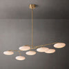 Brindille Linear Modern Chandelier Living Room Ceiling Lights 61" | SunKingHome
