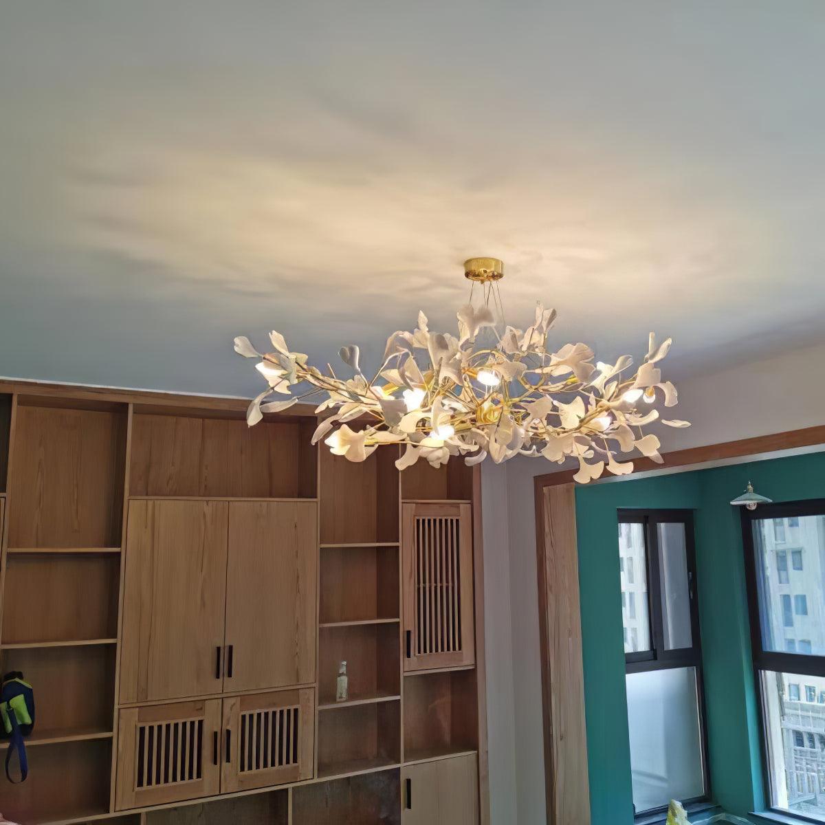 Gingko Art Deco Chandelier Beautiful Chandeliers for Dining Room 