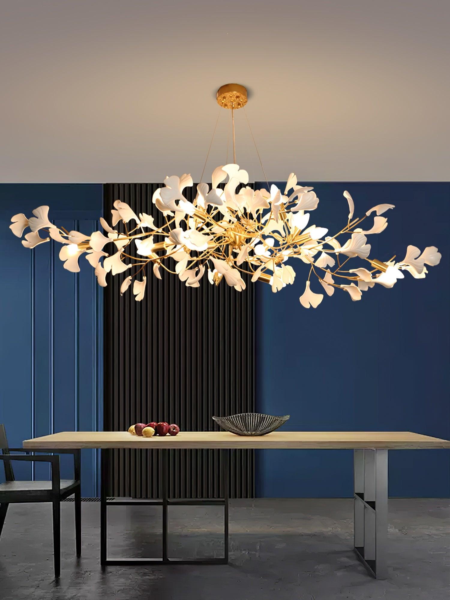 Gingko Art Deco Chandelier Beautiful Chandeliers for Dining Room 