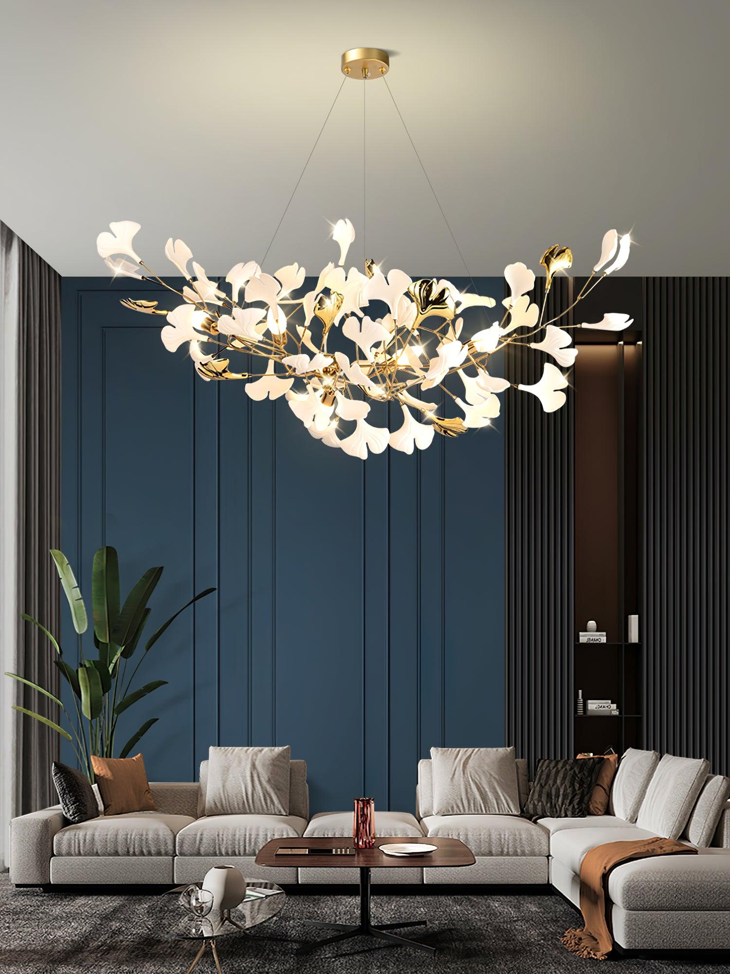 Gingko Art Deco Chandelier Beautiful Chandeliers for Dining Room 