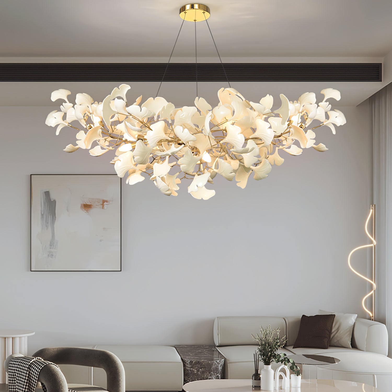 Gingko Art Deco Chandelier Beautiful Chandeliers for Dining Room 