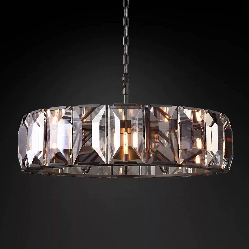 Huxley Crystal Round Chandelier 43