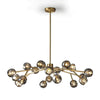 Cristal Glass Round Chandelier 48"