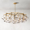Cabretti 60-inch round crystal ball dining room chandelier with modern design