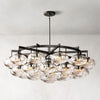 Cabretti 60-inch round crystal ball dining room chandelier with modern design