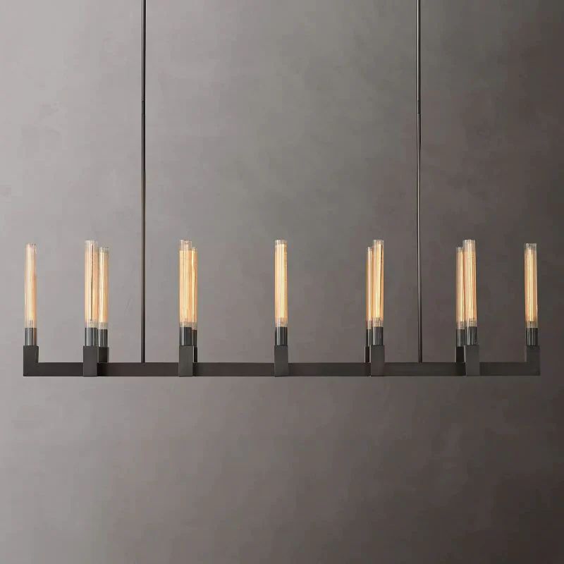 Pridan Glass Linear Chandelier 67