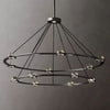 Celestial Two-Tier Round Chandelier 60"