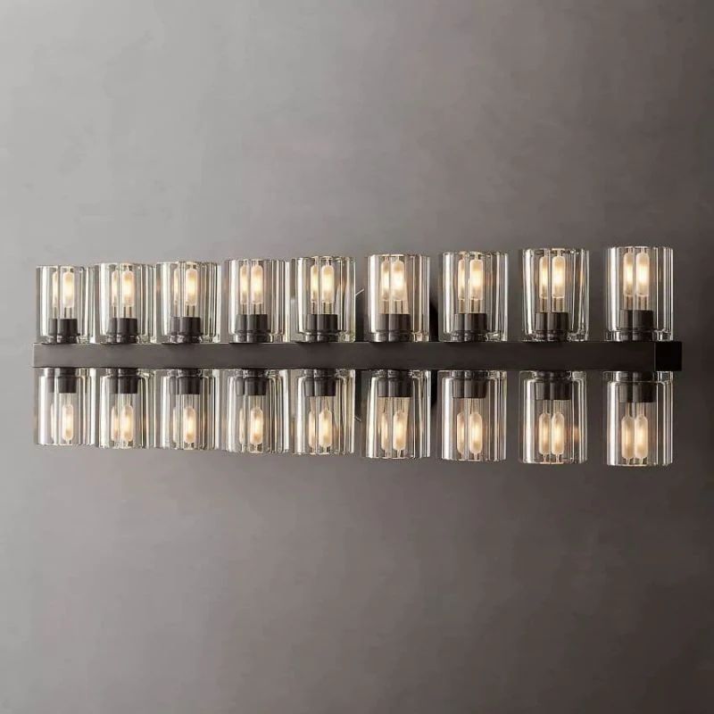 Akio Wine-Glass 18 Lights Wall Sconce