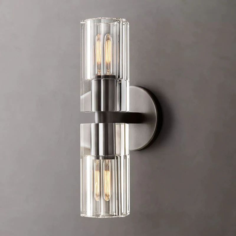 Akio Wine-Glass 2 Lights Wall Sconce